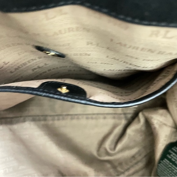 Ralph Lauren RRL Black
Leather Tote Shoulder Bag - Picture 9 of 16
